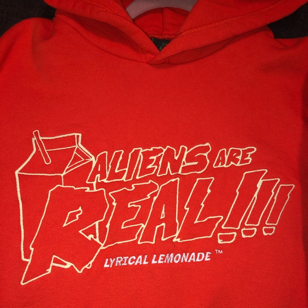 Lyrical Lemonade “Aliens Are Real” Hoodie